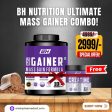 BH Mass Gainer Combo – 3kg Gainer & 100gm Creatine Free